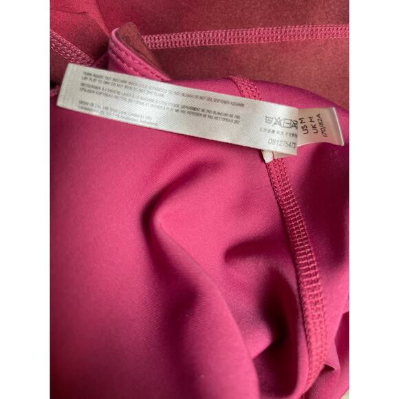 Free People FP Movement Reversible Beat the Heat Leggings Red Combo Size Medium - Picture 11 of 11